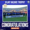 VIJAY HAZARE TROPHY 🏆: सौराष्ट्र बना चैंपियन।। और Sanju Samson को क्यों नहीं मिल रहा मौका।।।। जानिए Right now 👍…