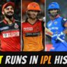 IPL: most runs in ipl history, ipl इतिहास में किस खिलाड़ी के हैं सबसे ज्यादा रन और किस इकलौते खिलाड़ी के नाम हैं 7000 रन। जानिए Right now 👍….